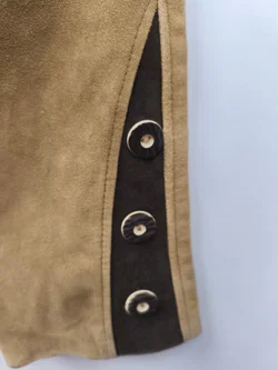 s´Gwandl Trachtenlederhose, Lederhose Damen, Gr. 38 – Vorschau 3