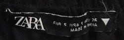 Zara Damen Minikleid schwarz Gr. S - Bild 4
