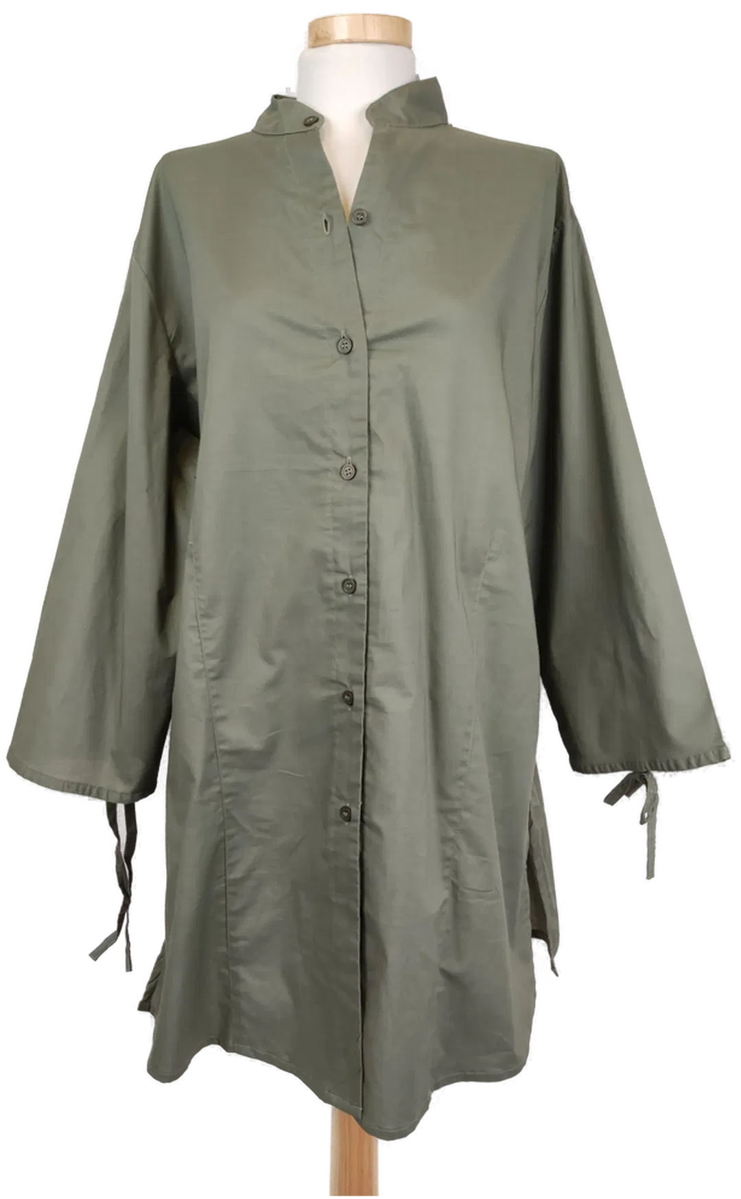 Giani Feroti Damenbluse lang grün- 4XL/ 48 - Bild 4