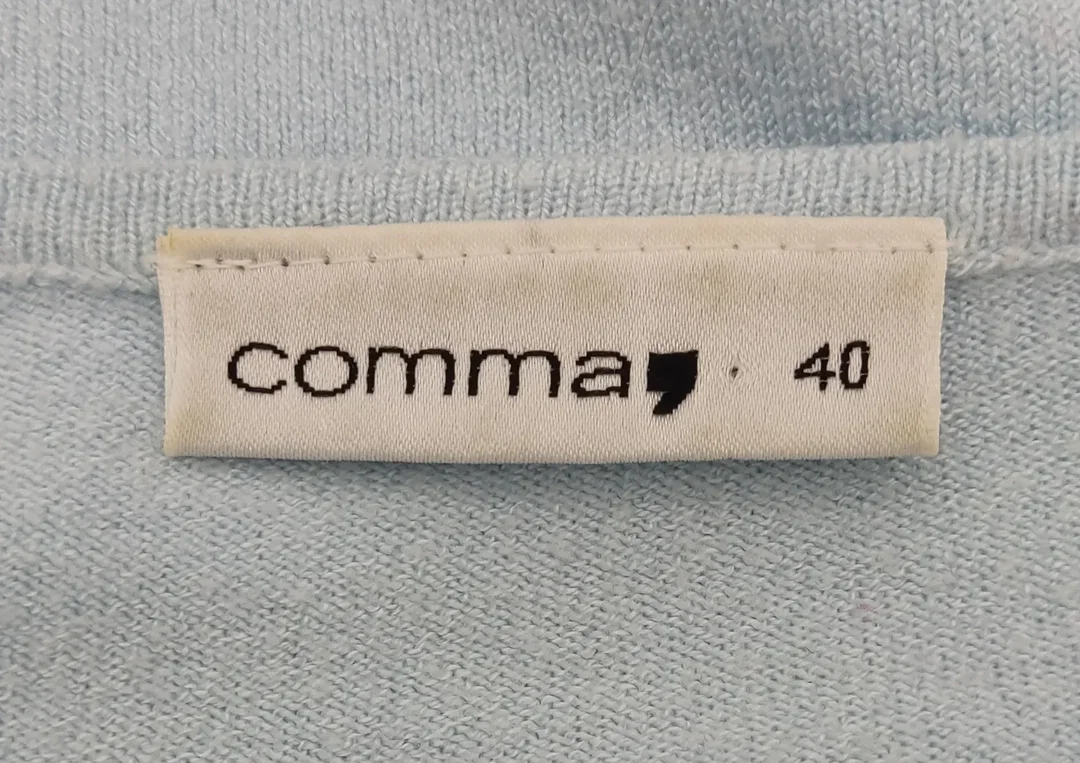 Comma, Damenpullover hellblau - Gr. 40 – Bild 4