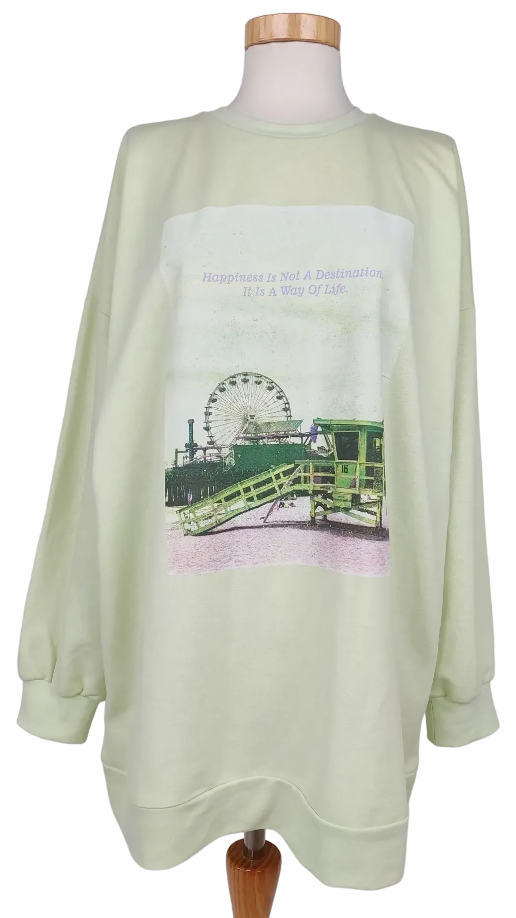 DeFacto Damen Pullover, gelb - Gr. XL  - Bild 4