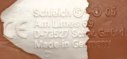 Schleich Pferd weiß und braun gefleckt - Bild 8