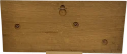 Gussbild auf Holz Reliefbild Linz 1790 Breite ca 51cm Höhe ca 22cm - Bild 5