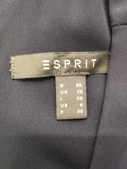 Esprit Minikleid Unifarben Polyester Gr. 36 | Festlicher Charme – Vorschau 4