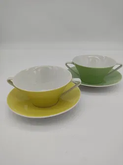 Lilien Porzellan Suppenschalen DAISY 25 - 4 Stück - Bild 8