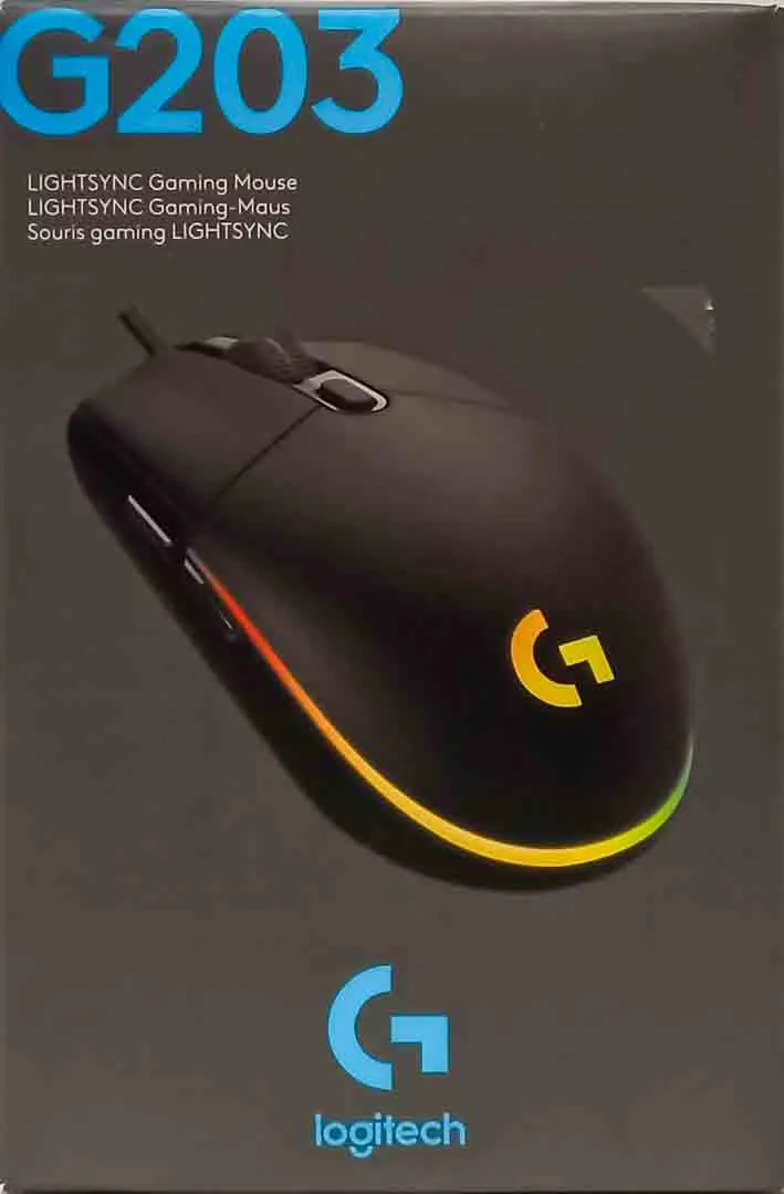 Logitech G203 LIGHTSYNC Gaming-Maus – Neu & OVP - Bild 1