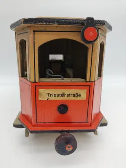Vintage Holzbus und Straßenbahn per Hand gefertigt  - Bild 9