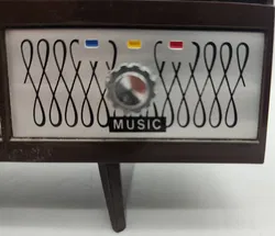 Vintage RHYTHM Wecker/Standuhr aus Japan mit musikalischer Untermalung  - Bild 5