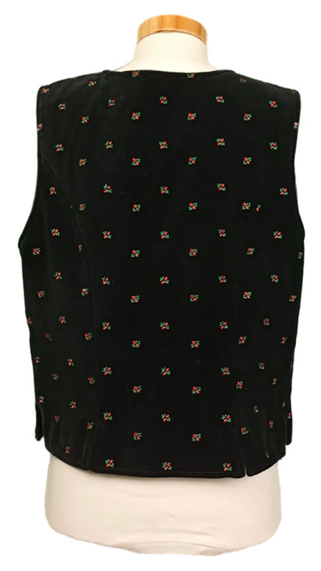 h.moser Damentracht Samtgilet "Pleamle" Gr. XL – Bild 2