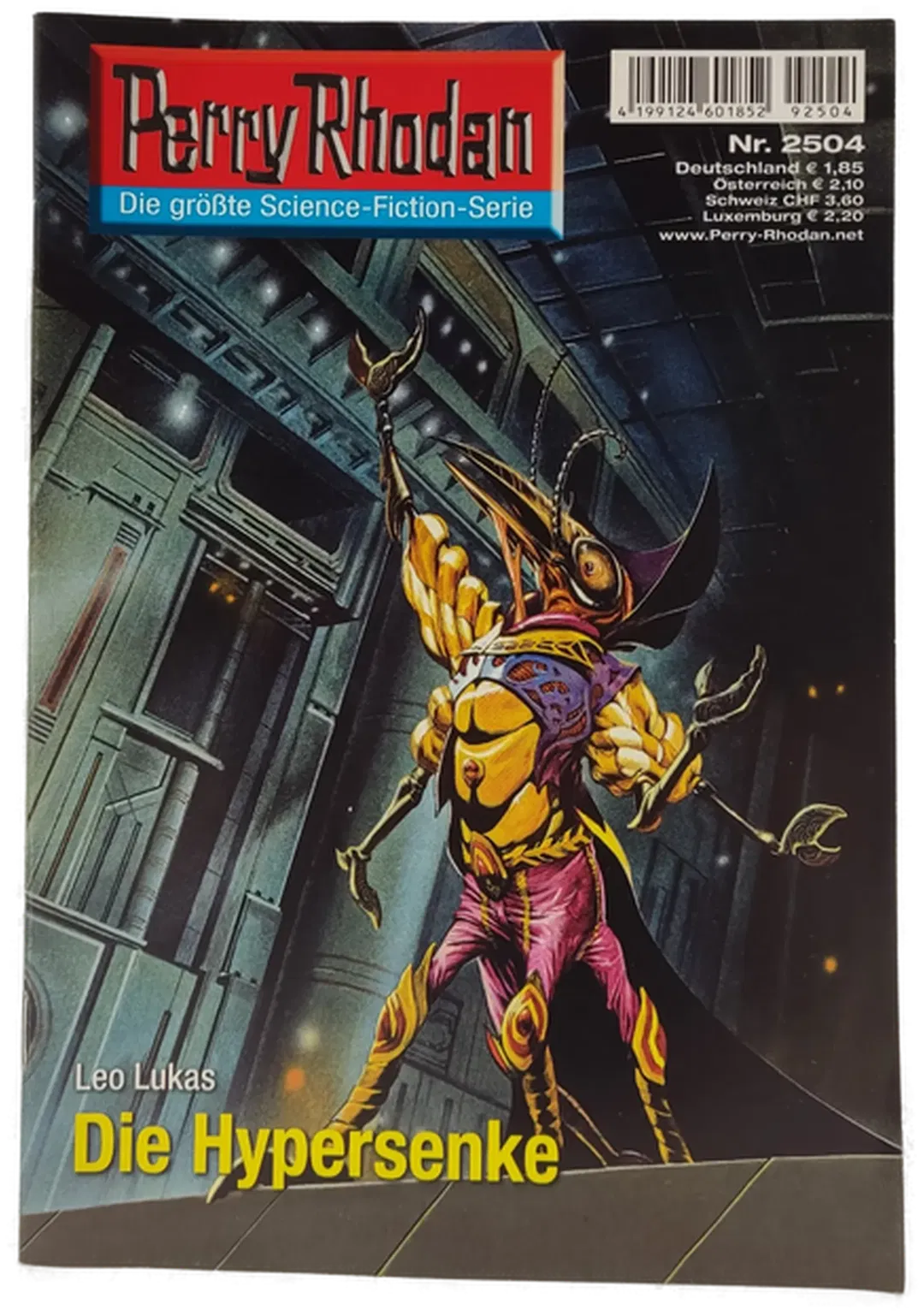 Romanheft Perry Rhodan Die Hypersenke Erstauflage Nr. 2504 - Bild 2