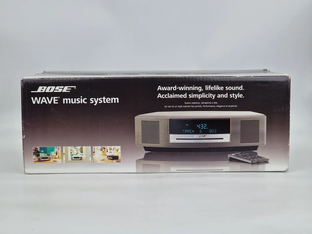 Bose Wave Music System Originalverpackung und Bedienungsanleitung - Leerkarton – Bild 2