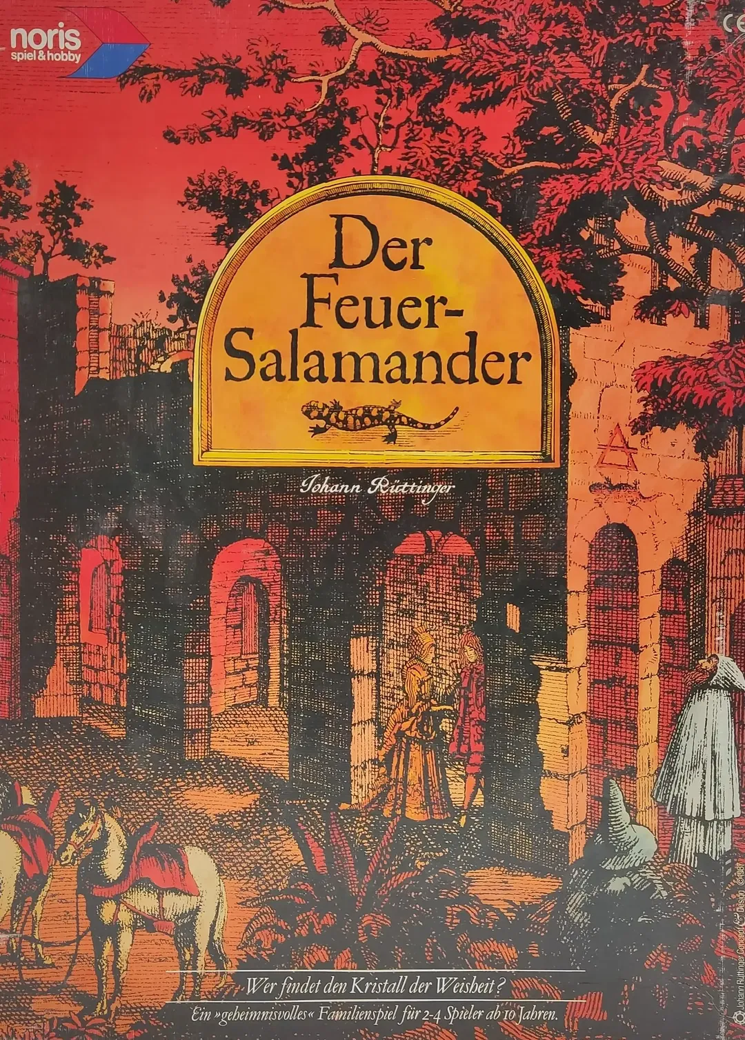 Der Feuer Salamander - Gesellschaftsspiel - Noris  - Bild 4