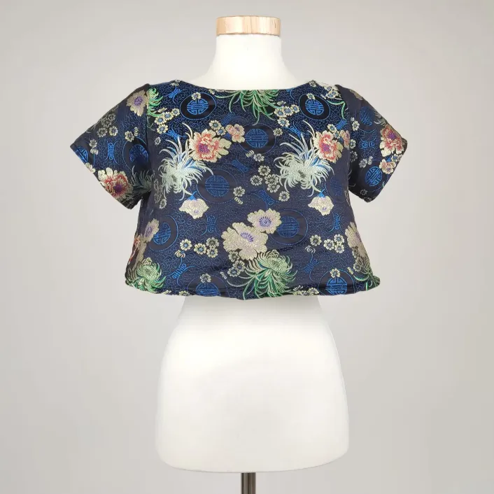 Gina Seoul Damen Top, blau - Gr. XS/34 - Bild 1