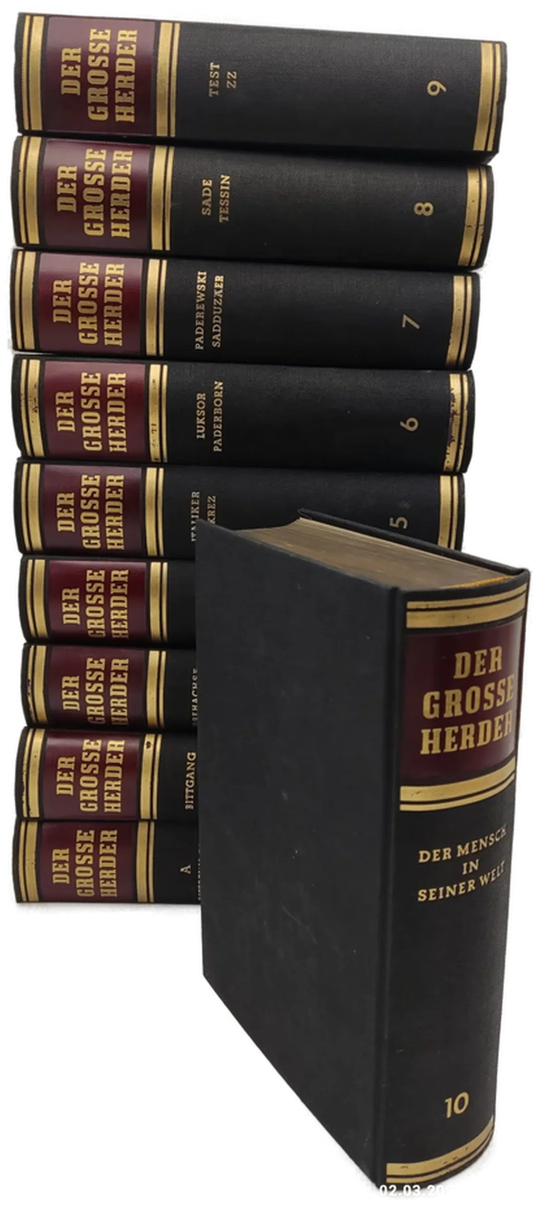 Der Groose Helder 1-10, - Enzyklopädie 1956 | Sammlerstück – Bild 14