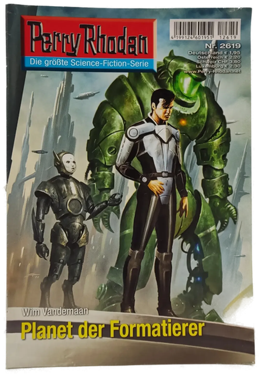  Romanheft Perry Rhodan Planet der Formatierer Erstauflage Nr.2619 - Bild 2