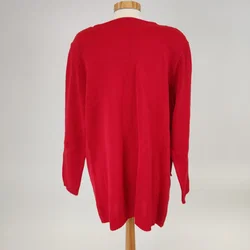 Kobleder Damenstrickjacke - Gr.48 - Bild 3