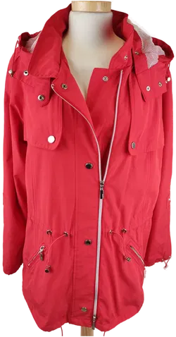Peter Hahn Damen-Outdoorjacke rot - XL/42 - Bild 4