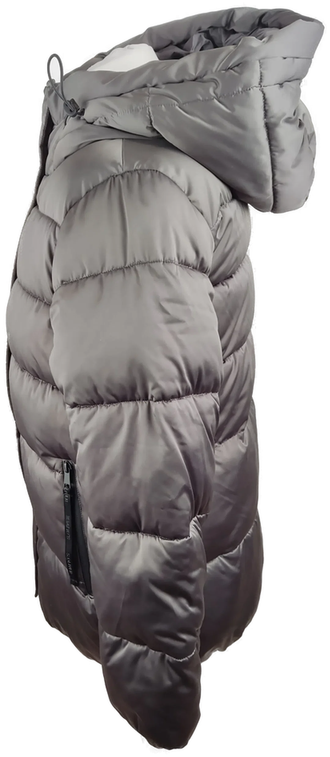 s.Oliver Damen-Winterjacke Grau Mit Kapuze | Winterklassiker – Bild 2
