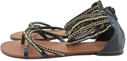 Buffalo Girl Sandalen Kettendetails Gr. 40 - Bild 5