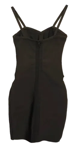 Missguided Damen Stretch-Minikleid schwarz Gr. XXS - Bild 2