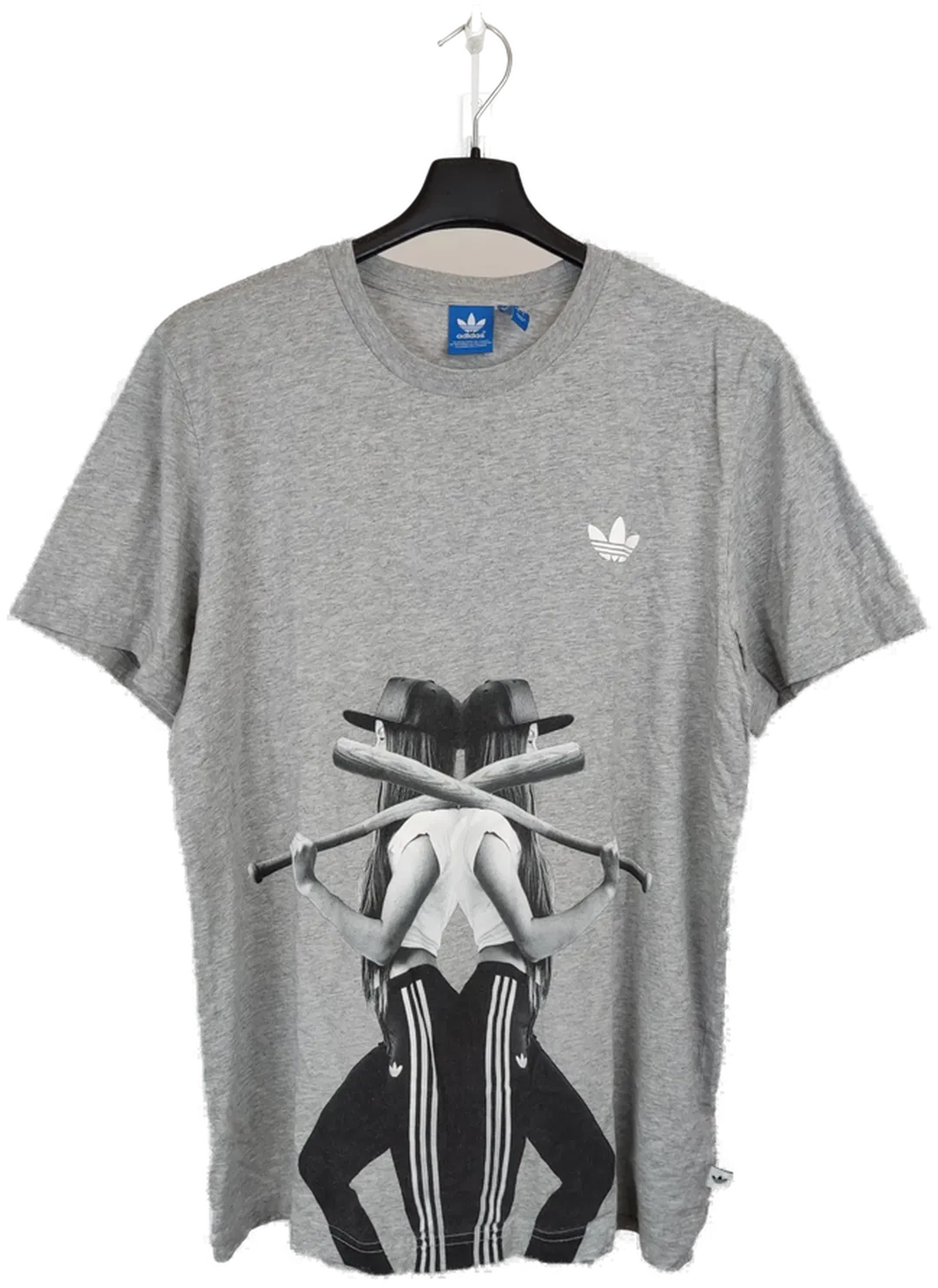 Adidas Herren Shirt grau Gr.L - Bild 4