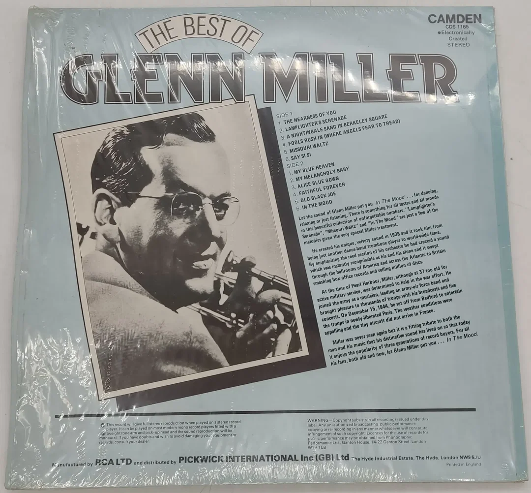 LP The Best of Glenn Miller – Bild 2
