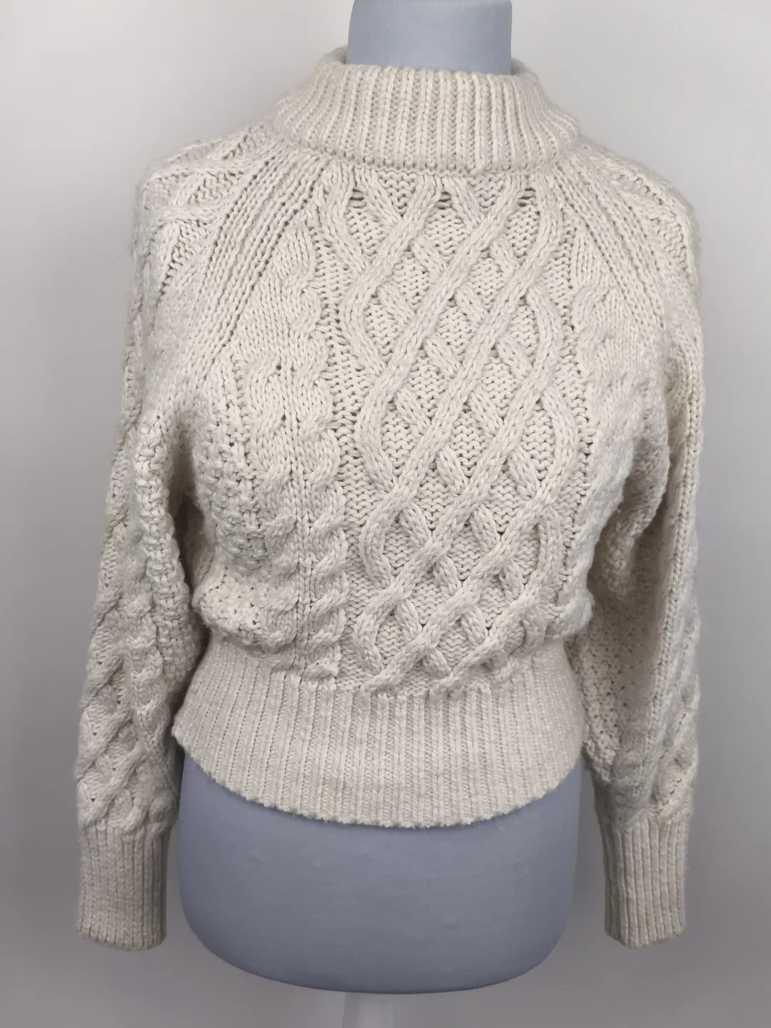 H&M Damen Strickpullover Gr. XS - Bild 4