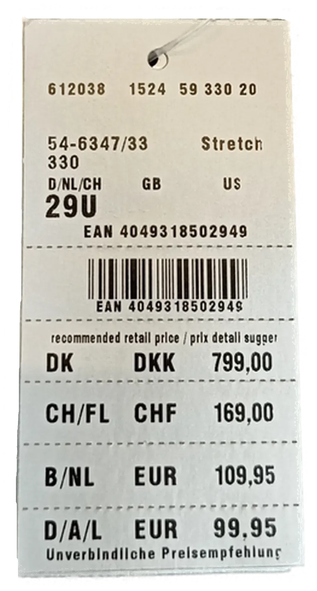 Eurex by Brax Herren Jeans khaki Gr. 29U – Bild 3