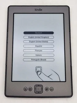 Kindle Graphite mit Hülle - 4. Generation - grau - Bild 4