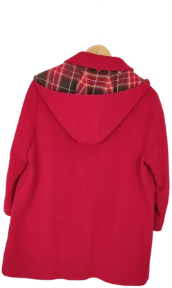 Lebek Damen Dufflecoat Rot Gr. 40 - Bild 2