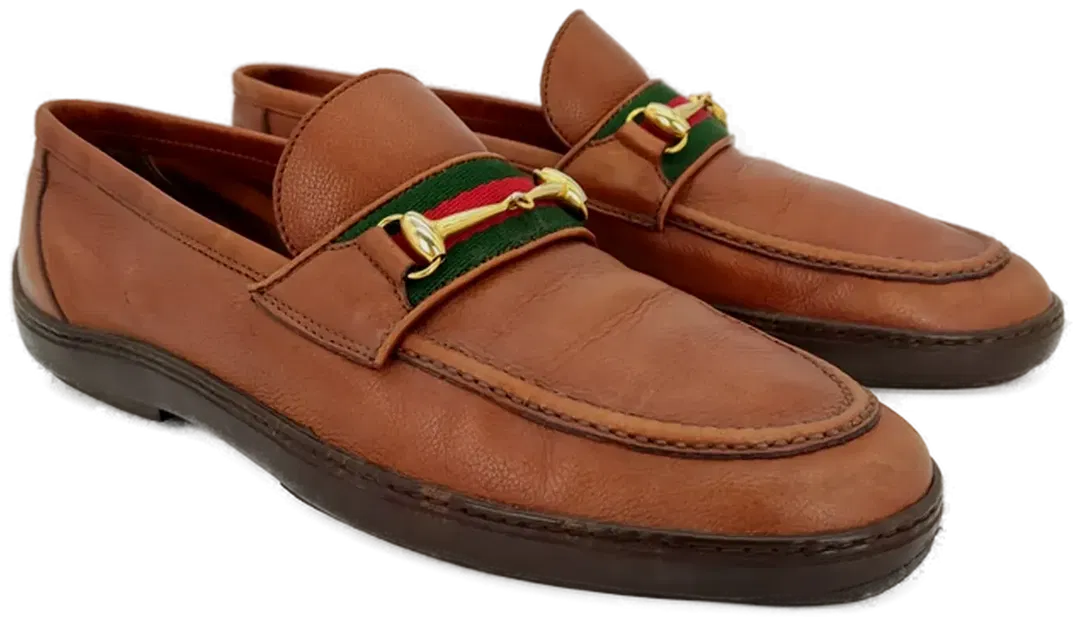 Alexander Parma Herren Mokassins, braun - Gr. 42 - Bild 4