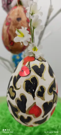 Handbemalte Ostereier Deko-Set, Sonstige | Vintage-Schatz - Bild 5