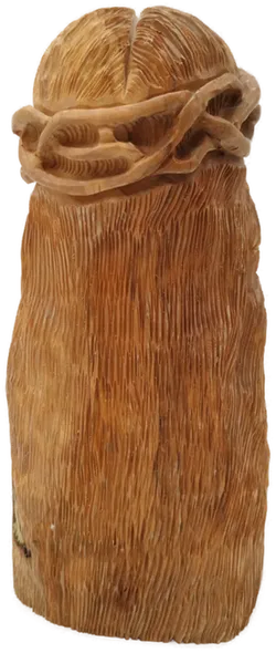 Jesus Büste aus Holz - handgeschnitzt - Bild 3