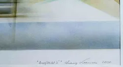 Ludwig Krammer Airbrush „Ausg’steckt is“ 1990er – 55x42cm - Bild 2