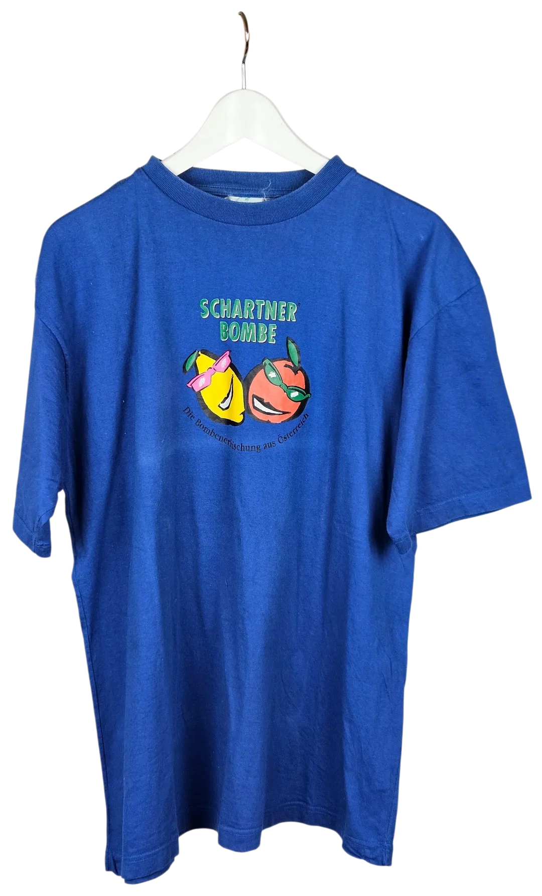 Schartner Bombe Herren T-Shirt, blau - Gr. L - Bild 4