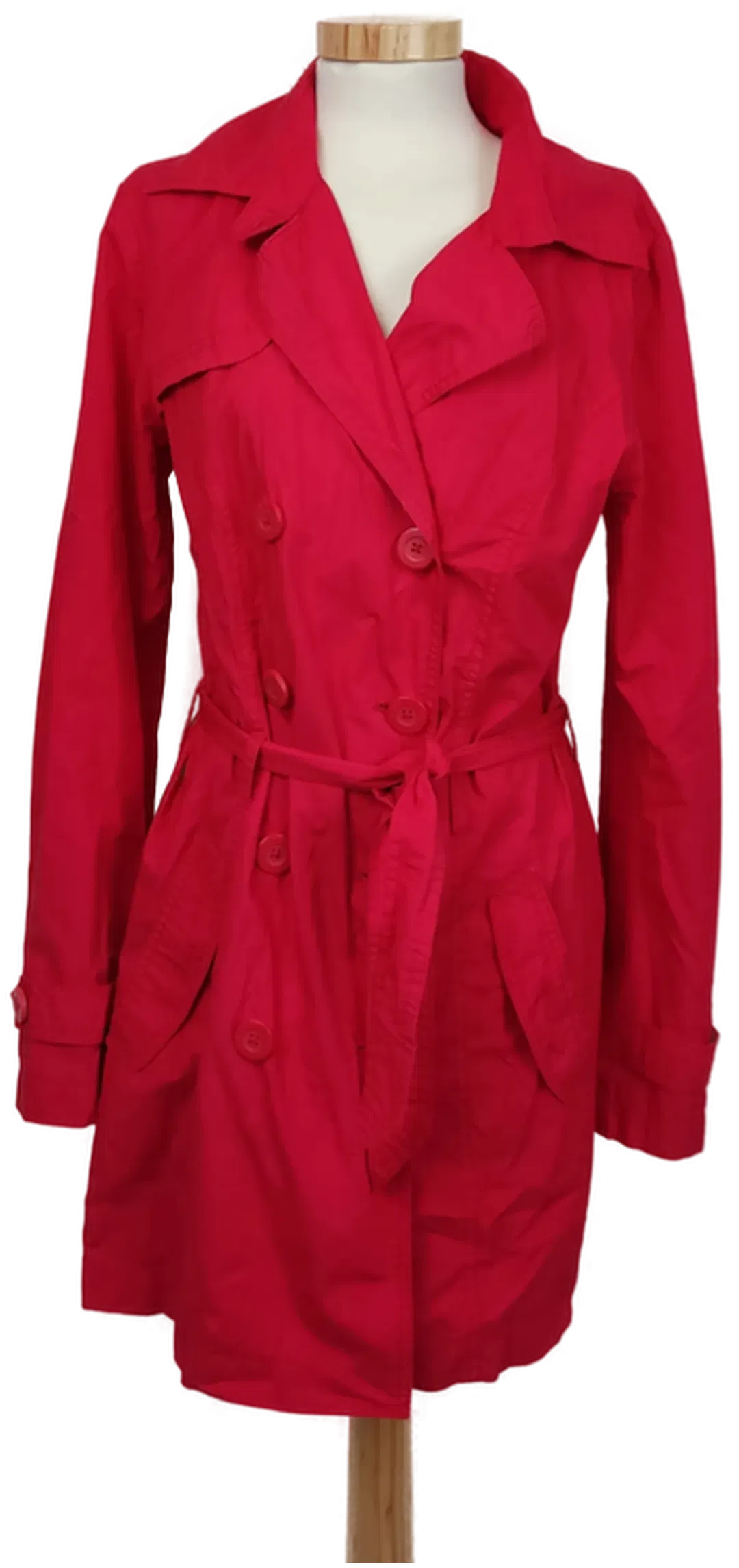 Tom Tailor Damen Trenchcoat rot Gr. M - Bild 4