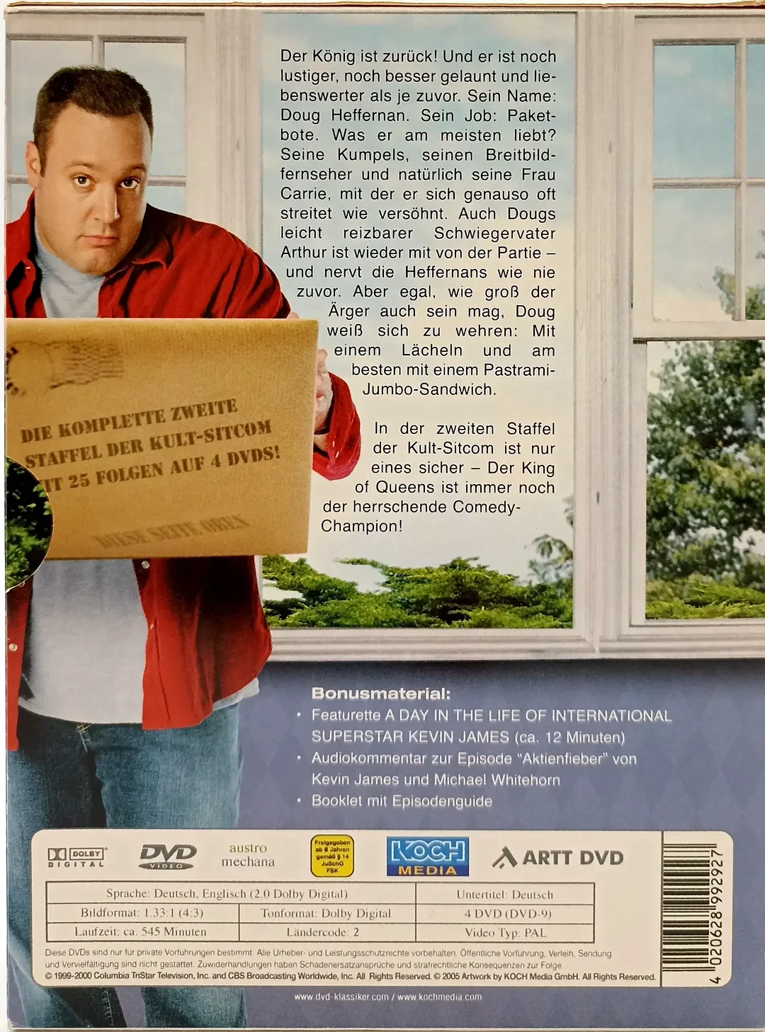 DVD "The King of Queens, Staffel 2" – Bild 2