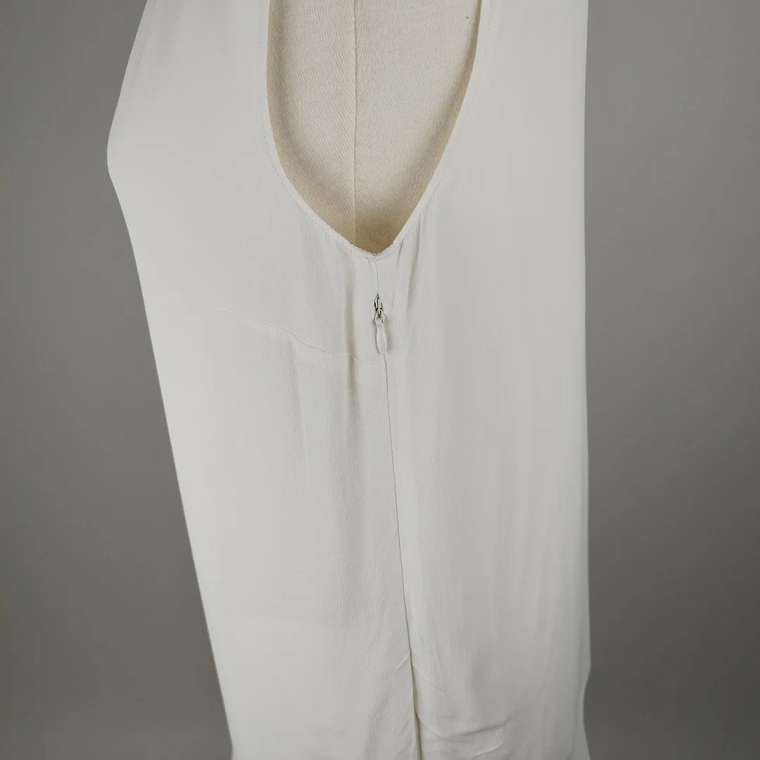 Weißes Love Moschino Maxikleid - Gr. 38 / Mischfaser – Bild 5