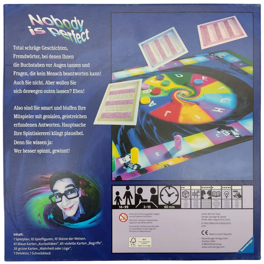 Nobody is perfekt - Gesellschftsspiel - Ravensburger – Bild 2