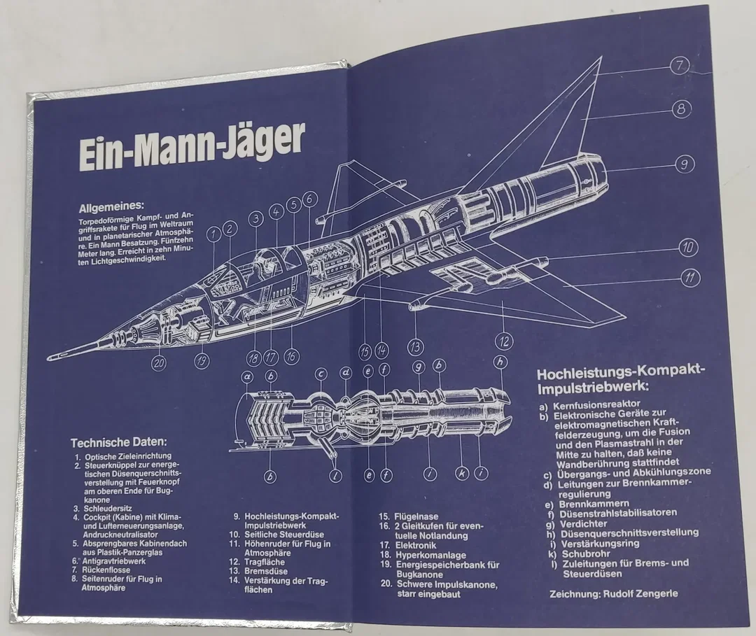 Buch Moewig Perry Rhodan "Der Fall Kolumbus" Silberband 11 mit 3D Logo von 1982 – Bild 2