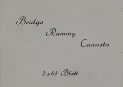 Karten Bridge-Rummy-Cabastan 2x55  - Bild 2