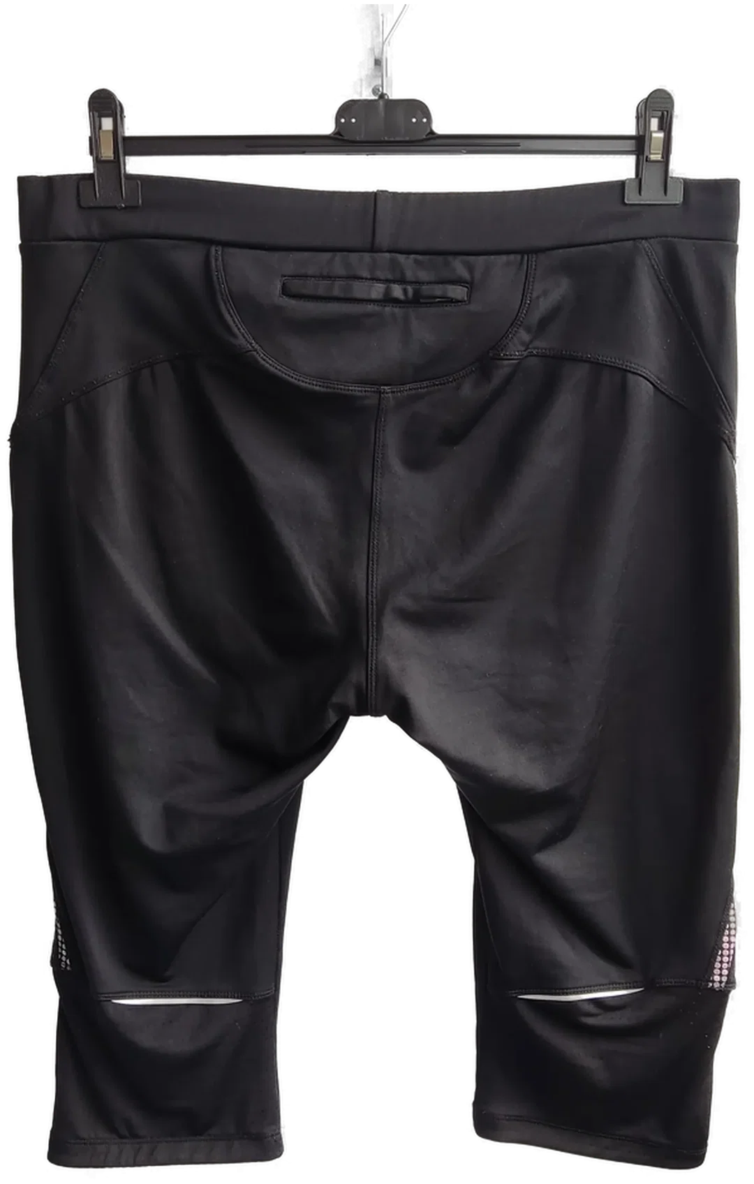 COOL RUNNING Damen Sporthose kurz schwarz gemustert - Gr. 44 – Bild 2