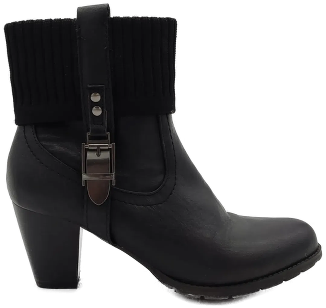 City Line Damenstiefletten schwarz - Gr.38 - Bild 1