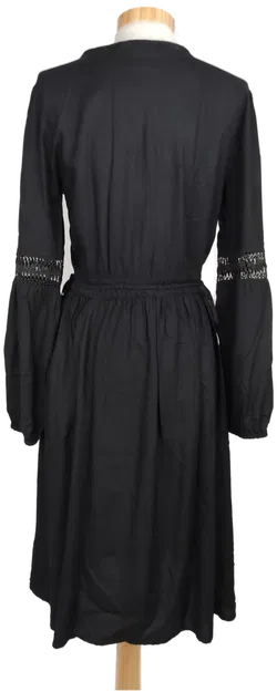 H&M Damen Kleid schwarz - S/36 - Bild 2