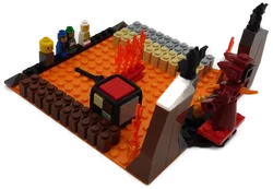 Lego 3847 Magma Monster (mit Ersatzfigur, die graue Figur fehlt) - Bild 5