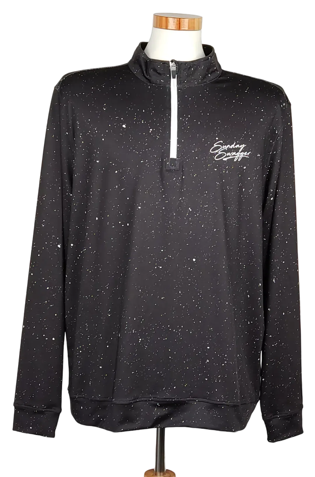 Sunday Swagger Herren Golf Shirt, schwarz - Gr. L  - Bild 4
