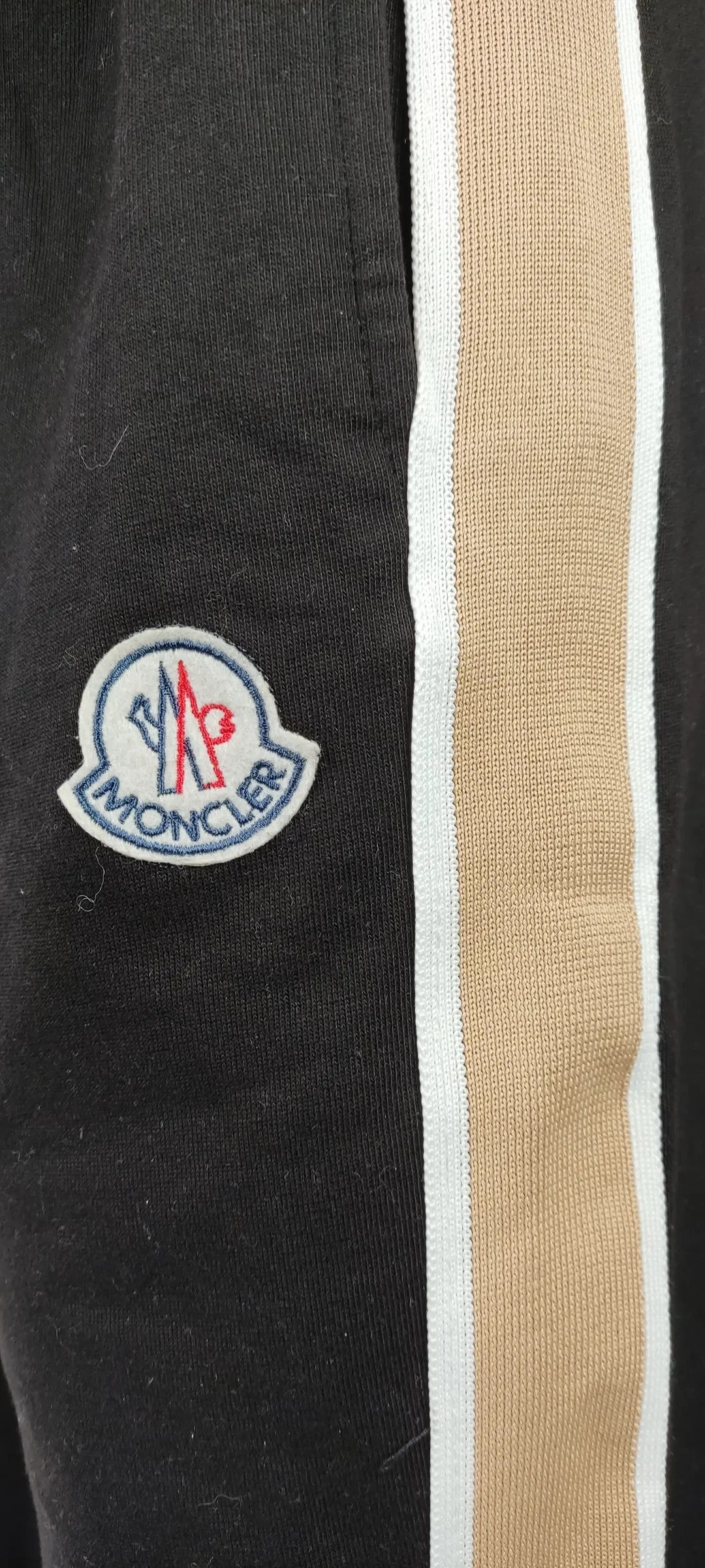Moncler Jogginghose Herren Mit Streifen Baumwolle | Luxus-Sweat Größe 52 / XL – Bild 7