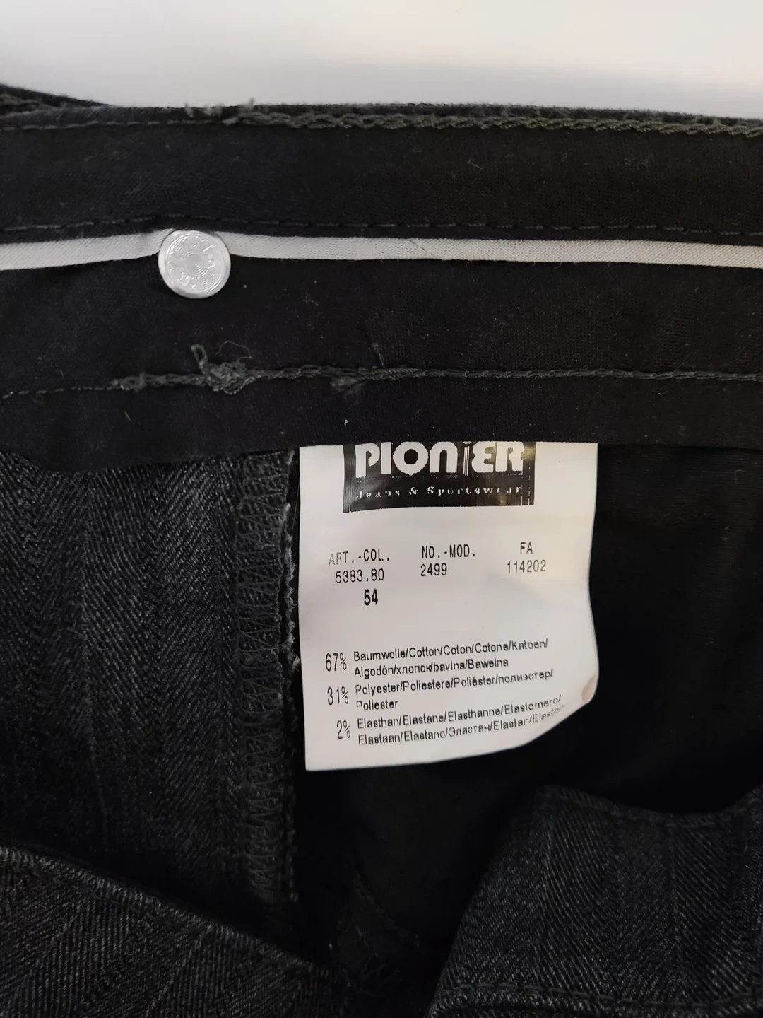 Herrenhose Sonstige Gr.54 Mischfaser | Zeitloser Begleiter – Bild 4
