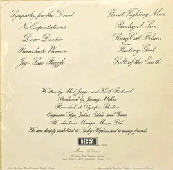LP Vinyl Rolling Stones "Beggars Banquet" Mono LK4955 – Vorschau 2