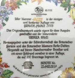 Hutschenreuther Sammelteller - „Grande Finale 2005“ von Ursula Band (Teller 1122) – Vorschau 3